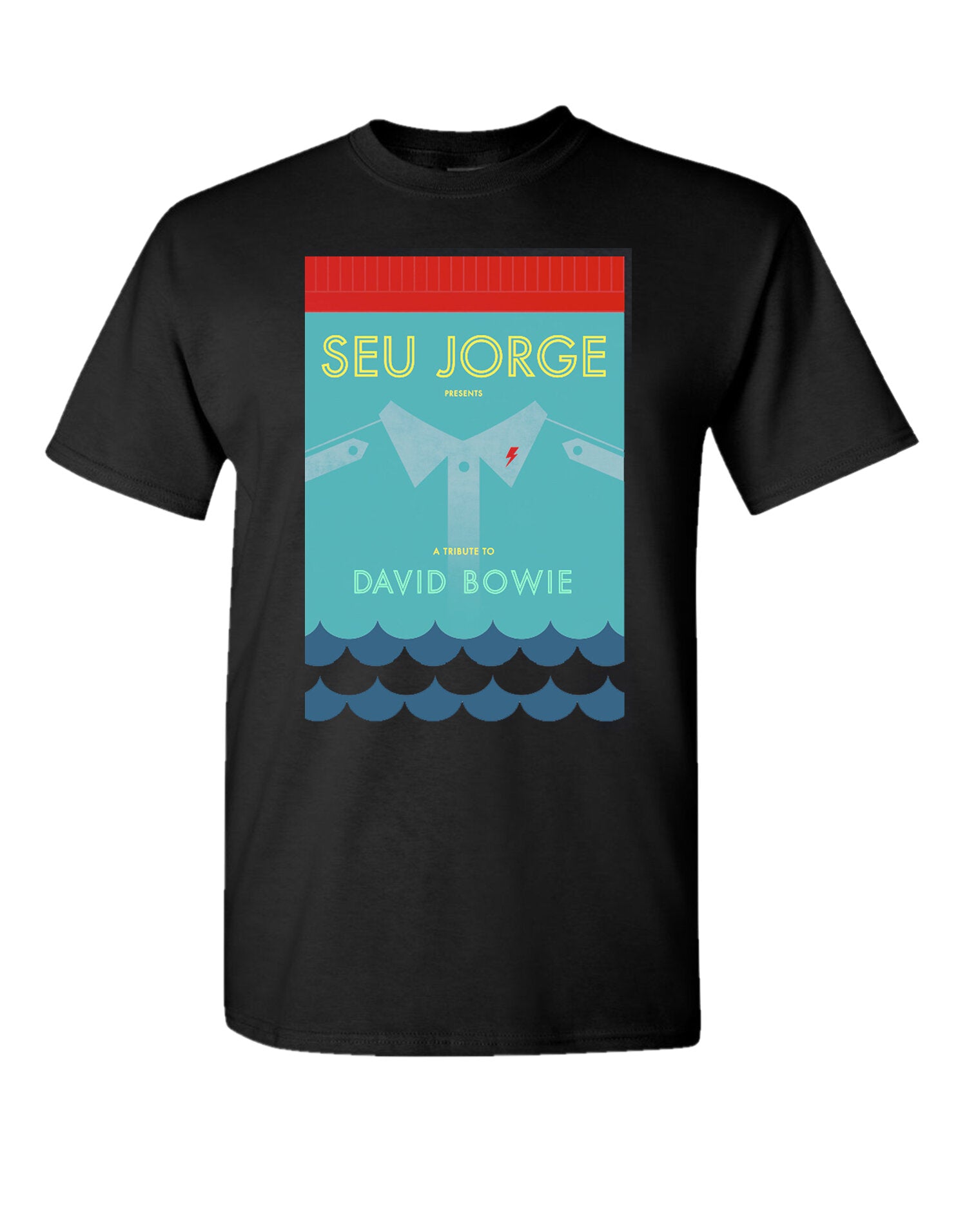 Seu Jorge - Bowie Tribute T-Shirt – Super Ultra Mega Merchandise