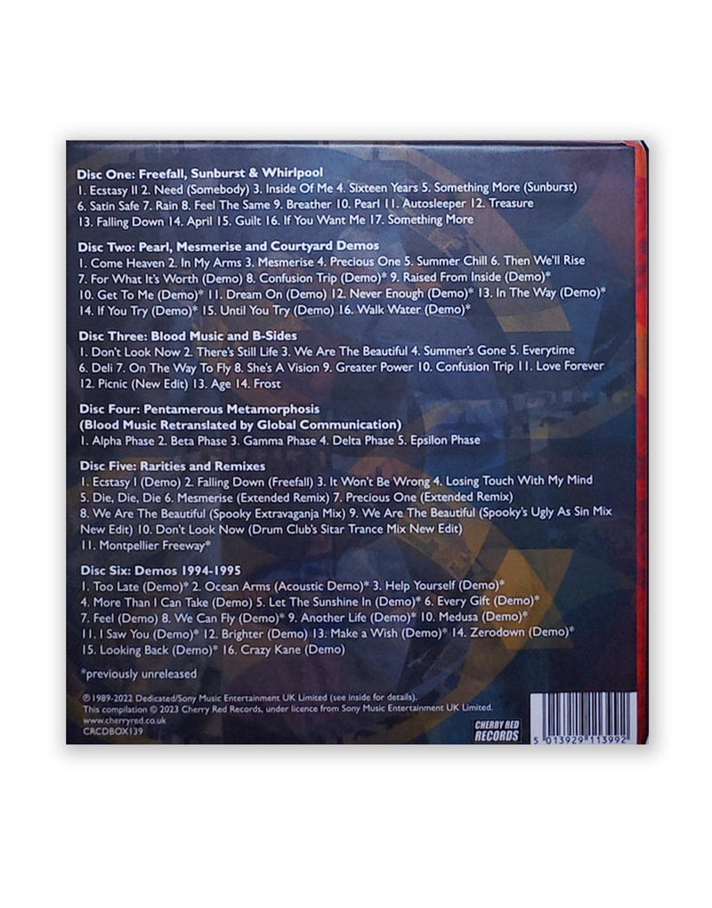 CHAPTERHOUSE – CHRONOLOGY - 6 CD BOX SET – Super Ultra Mega