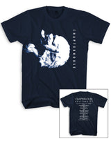 PRE-ORDER: CHAPTERHOUSE WHIRLPOOL MIDNIGHT NAVY TOUR TEE