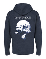 PRE-ORDER: CHAPTERHOUSE WHIRLPOOL HEATHER NAVY ZIP HOODIE