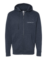 PRE-ORDER: CHAPTERHOUSE WHIRLPOOL HEATHER NAVY ZIP HOODIE
