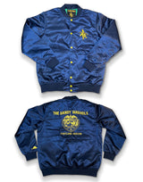 The Dandy Warhols Satin Jacket - Navy