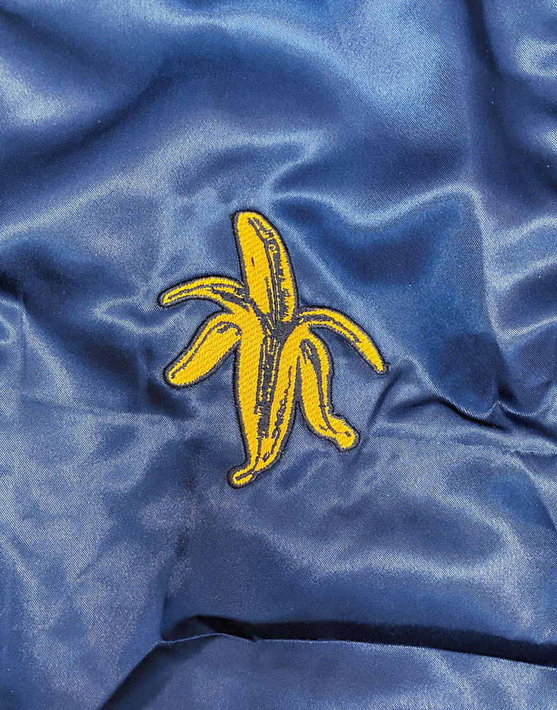 The Dandy Warhols Satin Jacket - Navy