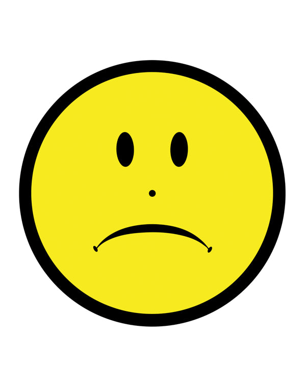 EVERCLEAR FROWNY FACE SLIPMAT