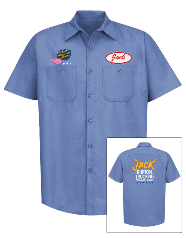PRE-ORDER: JOHN CARPENTER BIG TROUBLE IN LITTLE CHINA - PORK CHOP EXPRESS WORK SHIRT