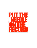 LOZ COLBERT - PUT THE NEEDLE ON THE RECORD LP - SIGNED