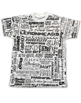 THE LEMONHEADS ALL-OVER PRINT WHITE TEE