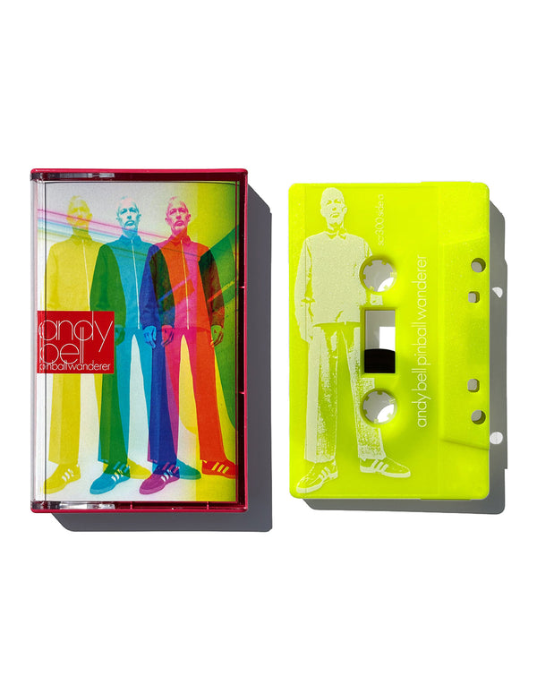 ANDY BELL - PINBALL WANDERER LIMITED EDITION CASETTE - SIGNED