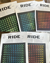 RIDE - EUROPE 2025 TOUR POSTER - SIGNED