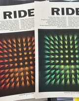 RIDE - EUROPE 2025 TOUR POSTER