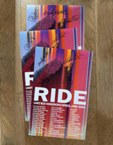 RIDE 2024 UK/IRELAND 2024 TOUR 11"X17" POSTER - SIGNED