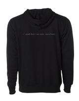 RIDE NOWHERE BLACK PULLOVER HOODIE