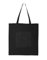 RIDE NOWHERE BLACK TOTE