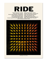 RIDE - EUROPE 2025 TOUR POSTER - SIGNED