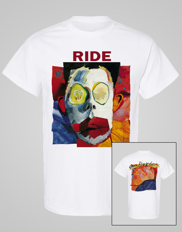 PRE-ORDER: RIDE GOING BLANK AGAIN WHITE TEE