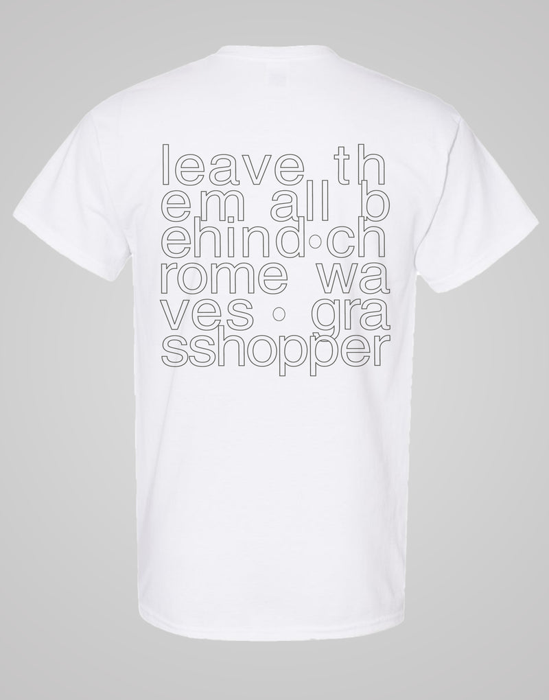 RIDE LEAVE THEM ALL BEHIND WHITE TEE