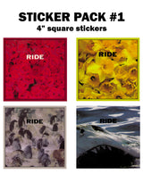 RIDE 4" STICKER SETS