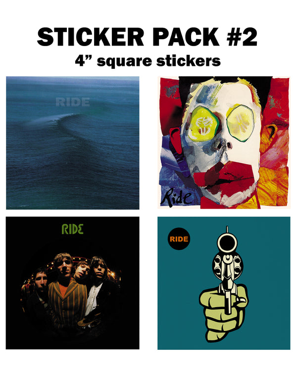 PRE-ORDER: RIDE 4" STICKER SETS