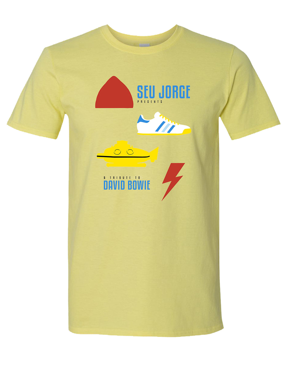 Seu Jorge - Shoes Cornsilk Yellow T-Shirt – Super Ultra Mega Merchandise