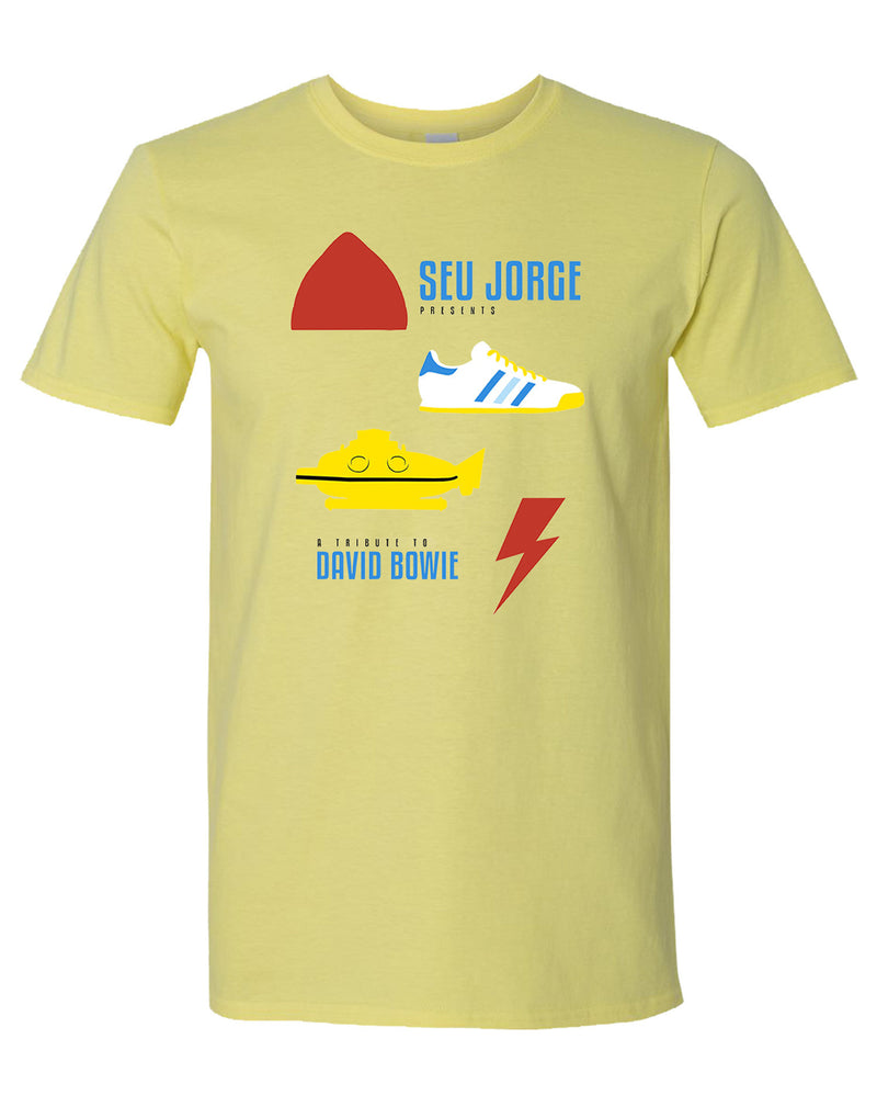 Seu Jorge - Shoes Cornsilk Yellow T-Shirt