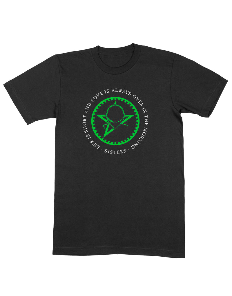 The Sisters of Mercy - LIFE IS SHORT BLACK T-SHIRT