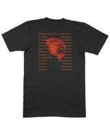 The Sisters of Mercy - SCAR THE PLANET EDGE TOUR  - Black tee