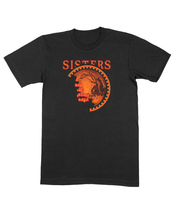 The Sisters of Mercy - SCAR THE PLANET EDGE TOUR  - Black tee