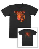 The Sisters of Mercy - SCAR THE PLANET EDGE TOUR  - Black tee