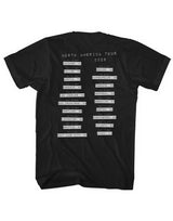 TRICKY NORTH AMERICAN TOUR 2026 BLACK TEE