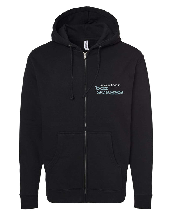 BOZ SCAGGS 2025 TOUR - DETOUR ZIP HOODIE