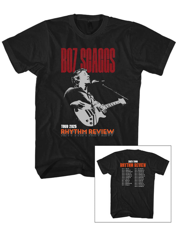 BOZ SCAGGS 2025 RHYTHM REVIEW RETRO TEE