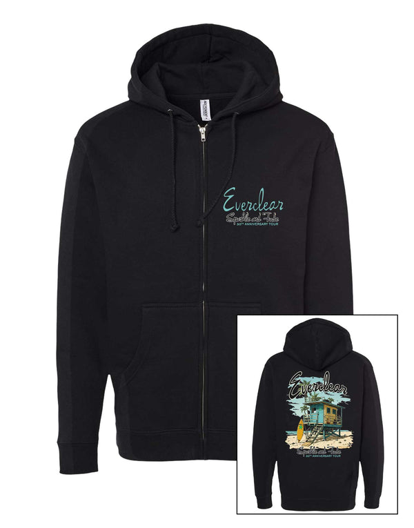 EVERCLEAR 2025 TOUR - SPARKLE AND FADE 30TH ANNIVERSARY - ZIP HOODIE