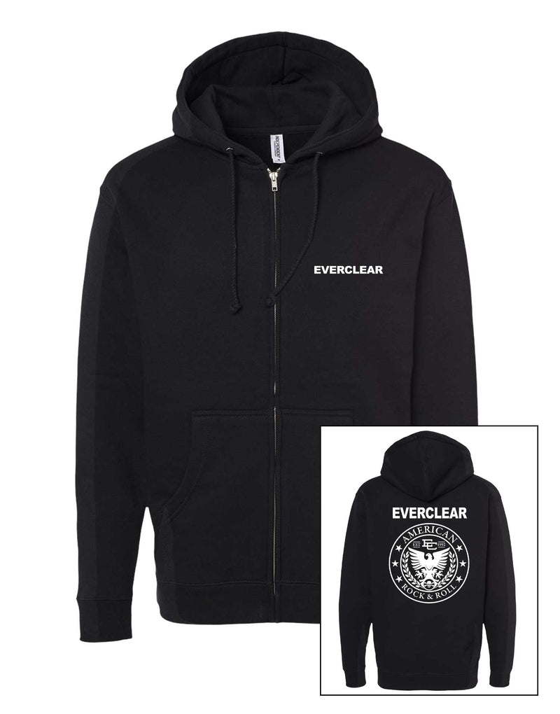 EVERCLEAR AMERICAN ROCK & ROLL EAGLE ZIP HOODIE