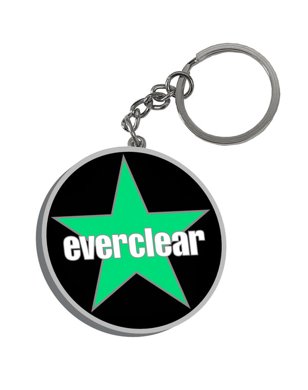 Everclear Pewter Enamel Keychain