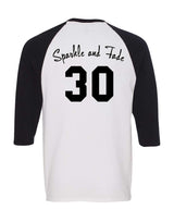 EVERCLEAR SPARKLE AND FADE 30TH ANNIVERSARY RAGLAN