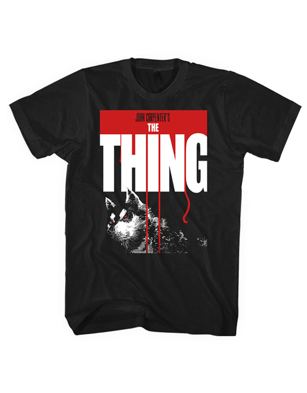 JOHN CARPENTER LIVE IN CONCERT - THE THING BLACK T-SHIRT
