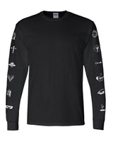 JOHN CARPENTER LIVE IN CONCERT - ICONS BLACK LONG SLEEVE TEE