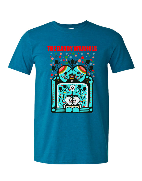 The Dandy Warhols Antique Sapphire tee - Graphic Designed by Mike Egan
