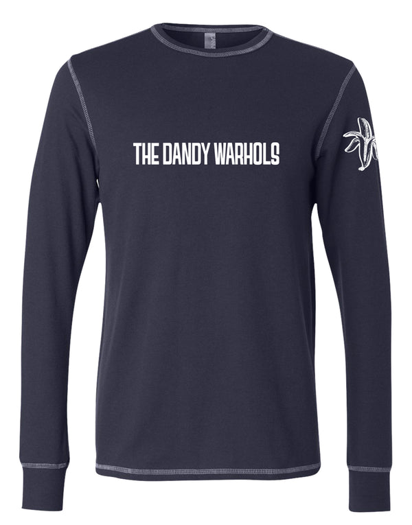 The Dandy Warhols - Straight Logo Blue Thermal
