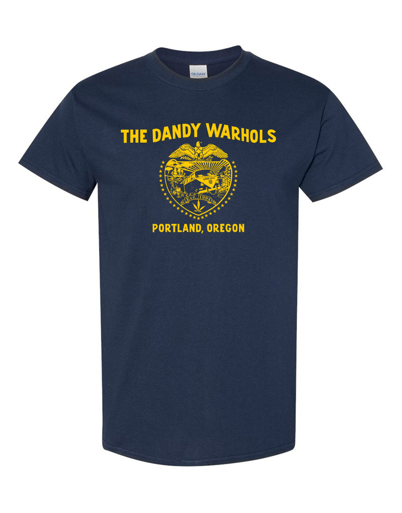 The Dandy Warhols - Portland Navy T-Shirt