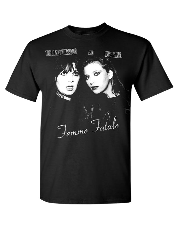 The Dandy Warhols - Femme Fatale Black T-Shirt