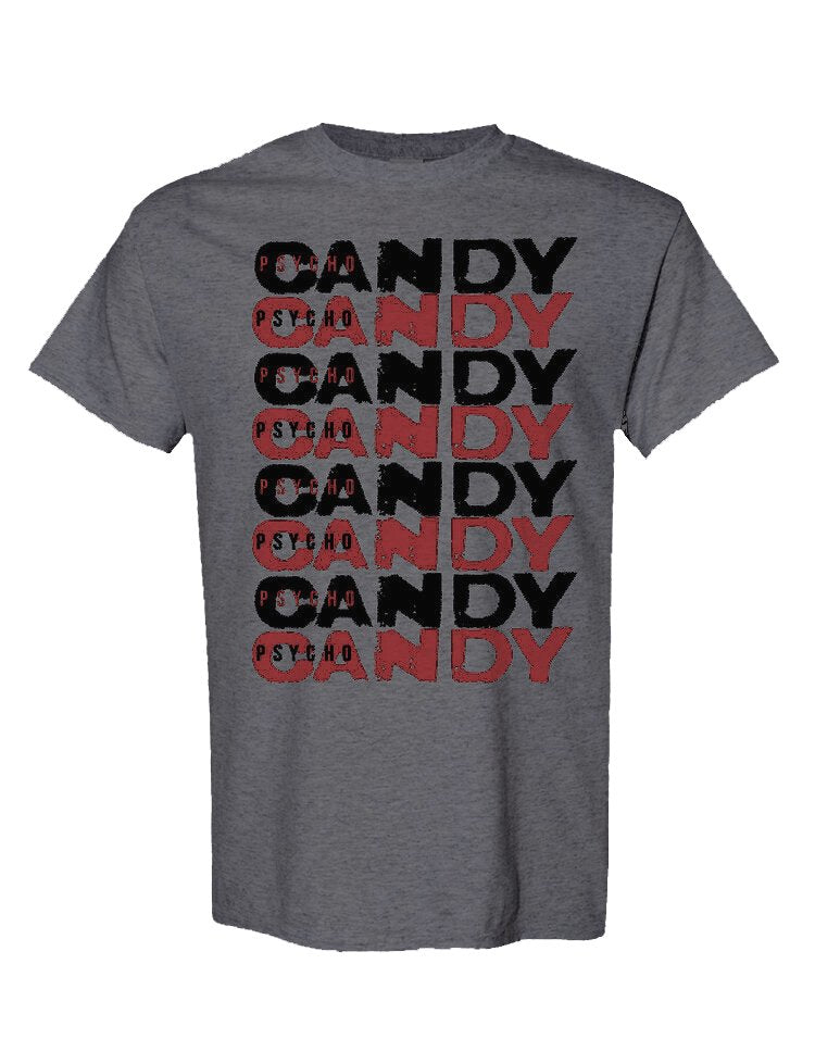 JAMC "PSYCHO CANDY REPEATING" GREY T-SHIRT